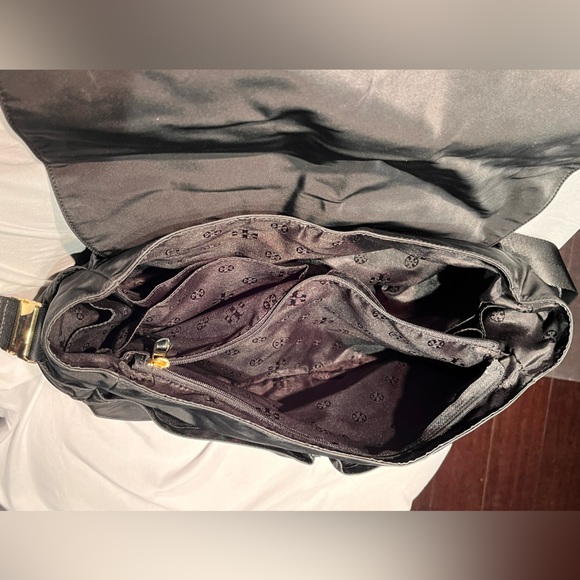 Tory Burch Black Nylon Used Diaper Bag - Picture 12 of 13